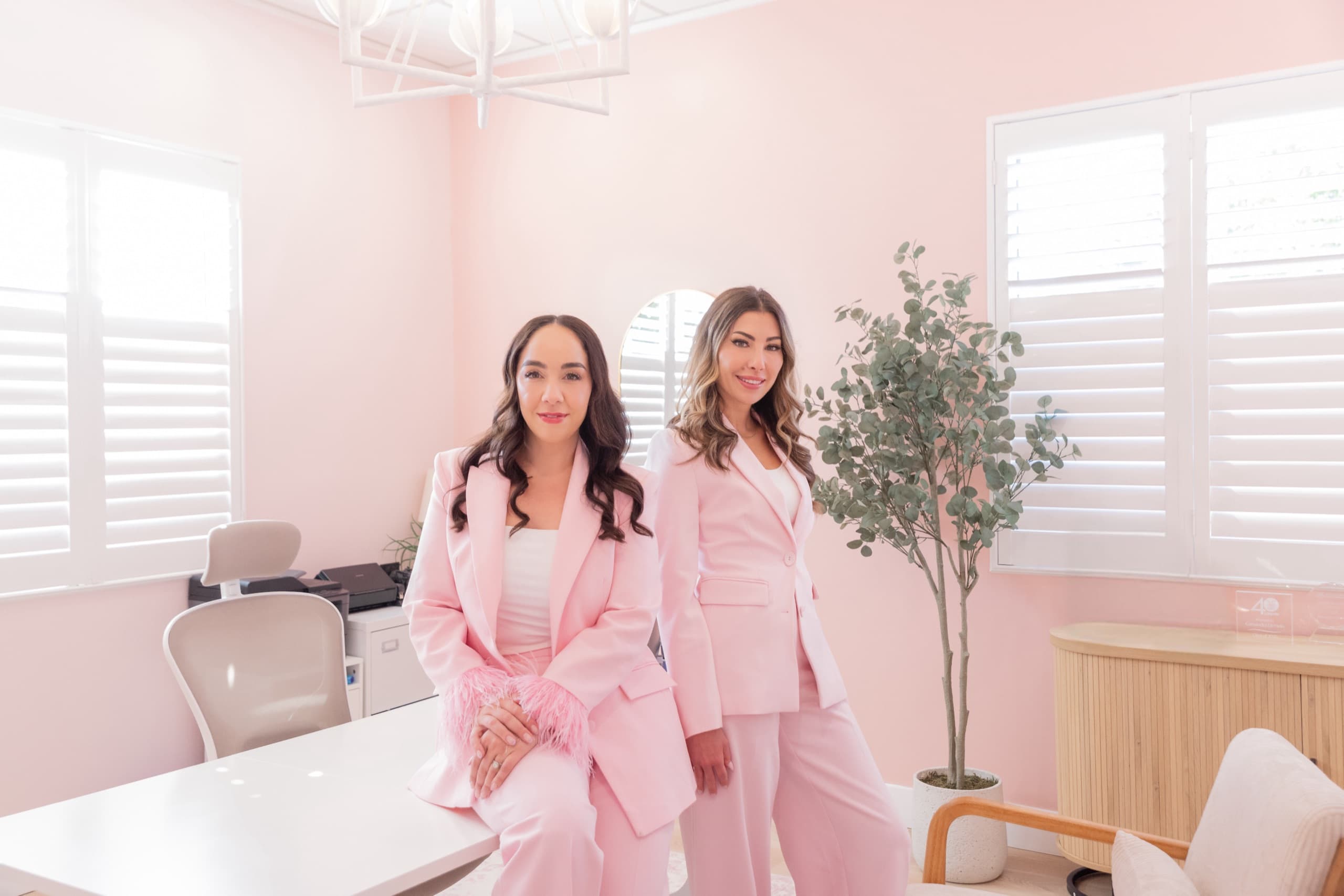 Partners Cassandra DeMelo and Katie Heathcote in the firm's London office